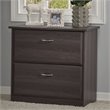 Pemberly Row 2 Drawer File Cabinet in Heather Gray