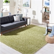Pemberly Row Green Shag Rug - 8' x 10'