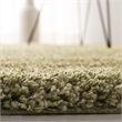 Pemberly Row Green Shag Rug - 8' x 10'
