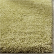 Pemberly Row Green Shag Rug - 8' x 10'