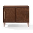 Pemberly Row Media Console in Mahogany