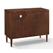 Pemberly Row Media Console in Mahogany