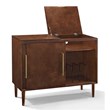 Pemberly Row Media Console in Mahogany