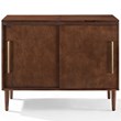 Pemberly Row Media Console in Mahogany