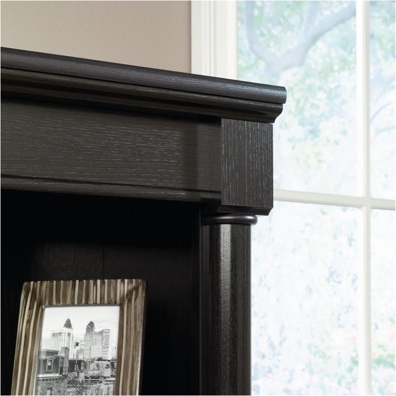 Pemberley Row Engineered Wood Wind Oak Bookcase Rectangular Adjustable Shelves 71.9