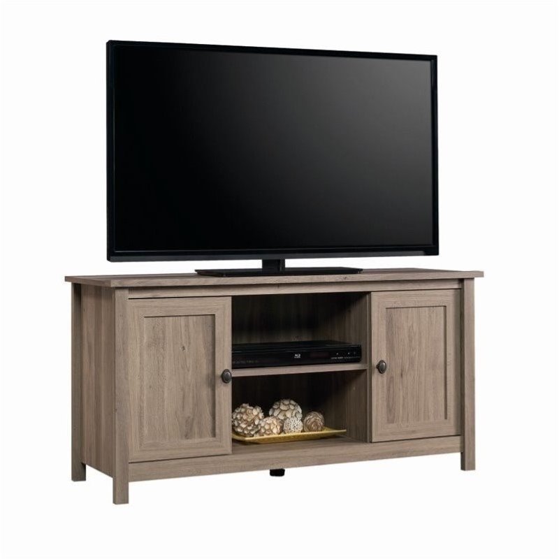 Pemberly Row TV Stand in Salt Oak Cymax Business
