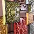 Pemberly Row Hand Painted and Glazed Wall Sculpture