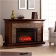 Pemberly Row Electric Fireplace in Maple