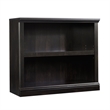 Pemberly Row 2 Shelf Bookcase in Estate Black
