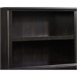 Pemberly Row 2 Shelf Bookcase in Estate Black