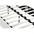 Pemberly Row Faux Leather Upholstered Twin Bed in White