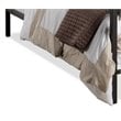 Pemberly Row Queen Metal Spindle Bed in Dark Bronze