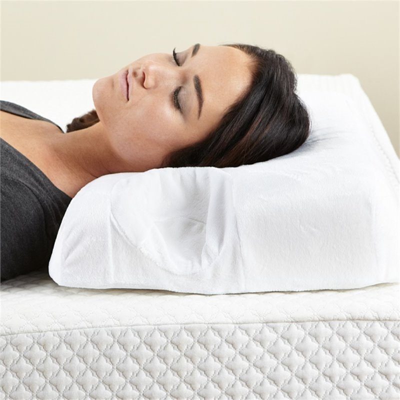 Pemberly Row Contour Memory Foam Bed Pillow For Cpap Machines Pr