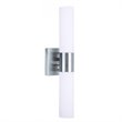 Pemberly Row 2 Light Vanity Light in Brushed Nickel