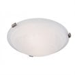 Pemberly Row 3 Light Ceiling Mount in Brushed Nickel
