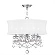 Pemberly Row 5 Light Chandelier in Brushed Nickel