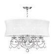 Pemberly Row 6 Light Chandelier in Brushed Nickel