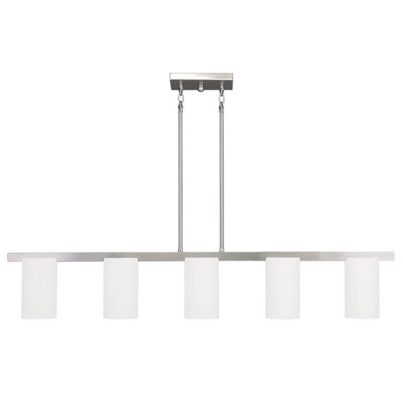 Pemberly Row 5 Light Chandelier in Brushed Nickel