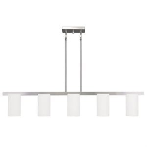 Pemberly Row 5 Light Chandelier in Brushed Nickel