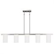 Pemberly Row 5 Light Chandelier in Brushed Nickel
