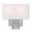 Pemberly Row 2 Light Wall Sconce in Brushed Nickel