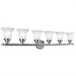 Pemberly Row 6 Light Vanity Light in Polished Chrome