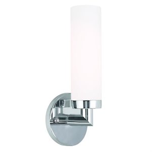 Pemberly Row 1 Light Wall Sconce in Polished Chrome