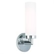 Pemberly Row 1 Light Wall Sconce in Polished Chrome