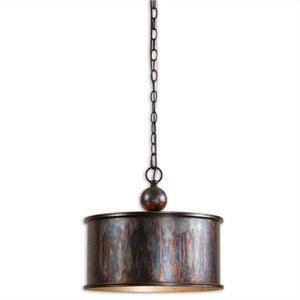 pemberly row pendant in oxidized bronze