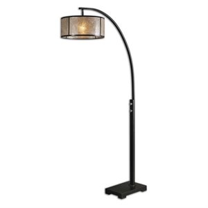 pemberly row drum shade floor lamp in oil rubbed bronze