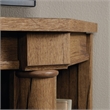 Pemberley Row Engineered Wood Vintage Oak Corner TV Stand Rectangular 61.1