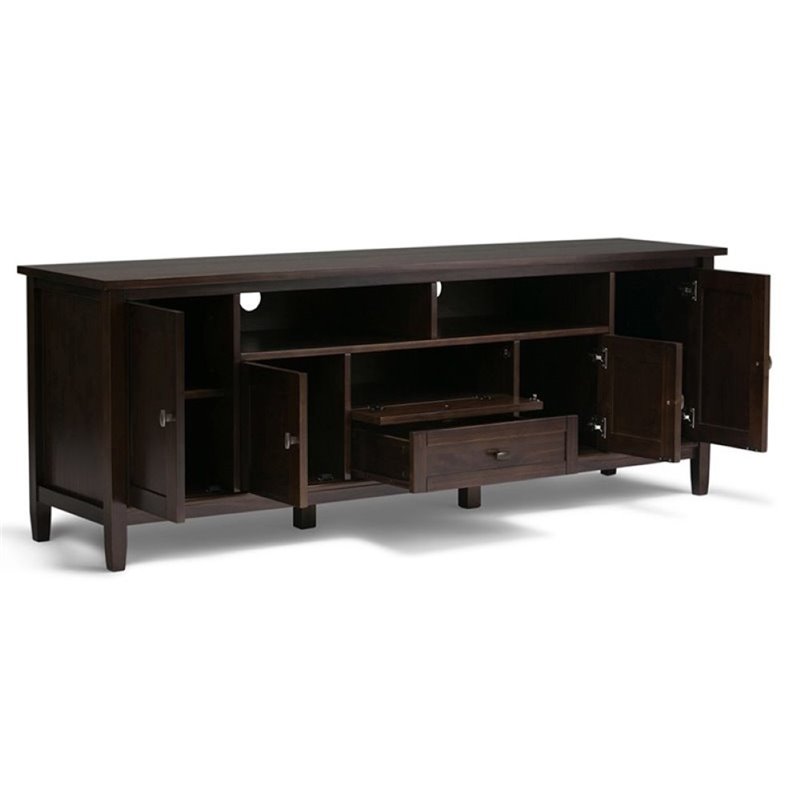 Pemberly Row Transitional Wood TV Stand for TVs up to 72