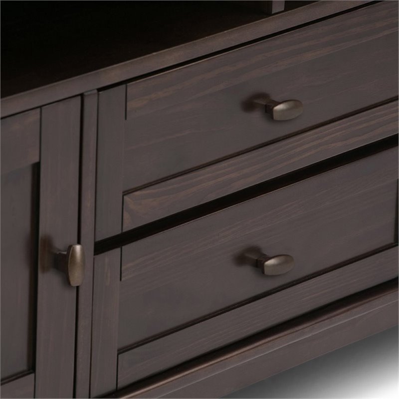 Pemberly Row Transitional Wood TV Stand for TVs up to 72