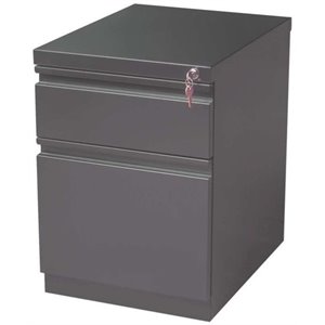 pemberly row 2 drawer file cabinet in charcoal