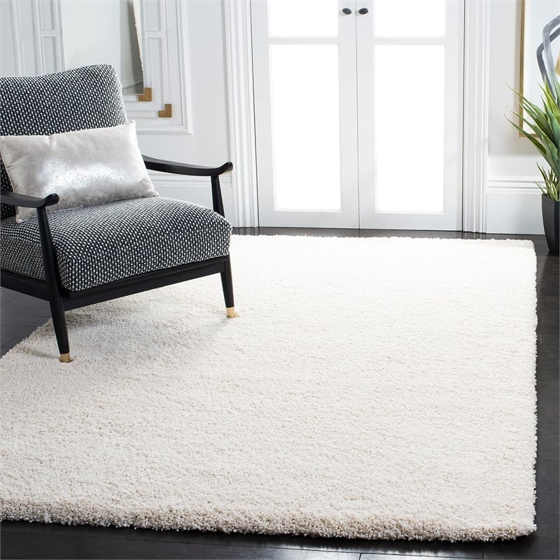 Pemberly Row 8' x 10' Shag Rug in Ivory