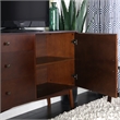 Pemberly Row Mid-Century Wood TV Stand for TVs up to 52