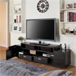 Pemberly Row Contemporary Wood TV Stand for TVs up to 72