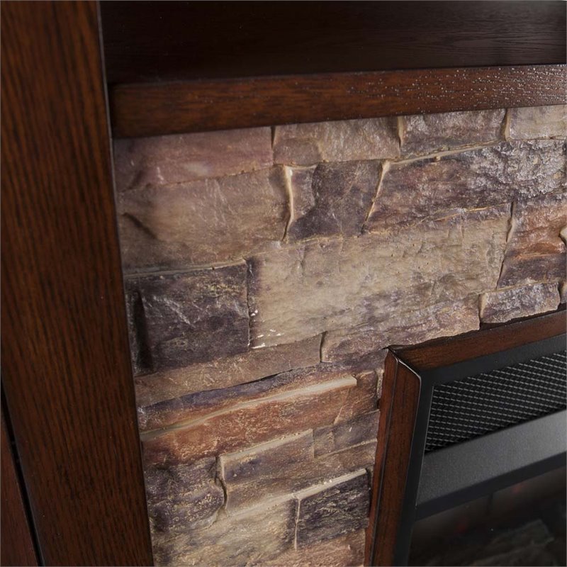 Pemberly Row Corner LED Fireplace 50