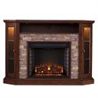 Pemberly Row Corner LED Fireplace 50