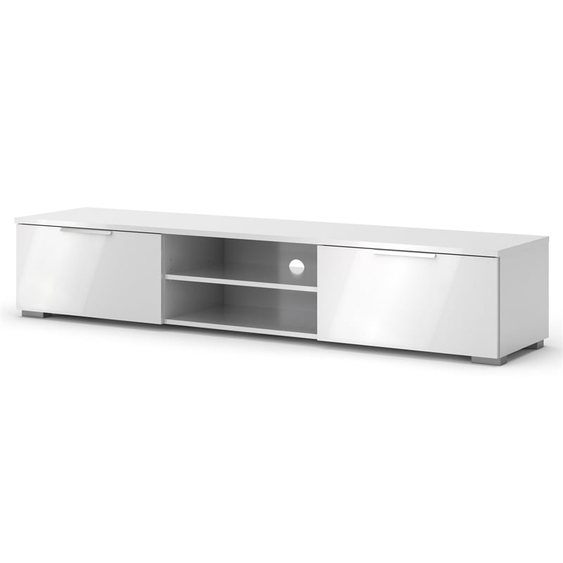 Pemberly Row Modern Wood TV Stand for TVs up to 67