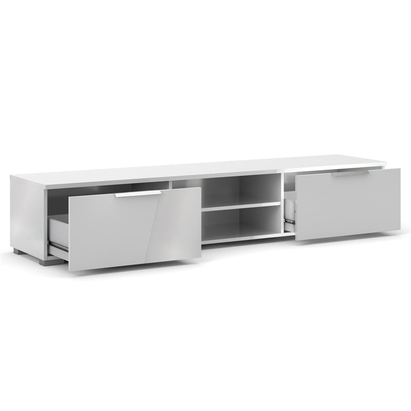 Pemberly Row Modern Wood TV Stand for TVs up to 67