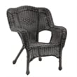 Pemberly Row Patio Arm Chair in White (Set of 2)