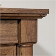 Pemberly Row Contemporary Wood L Shaped Computer Desk in Vintage Oak