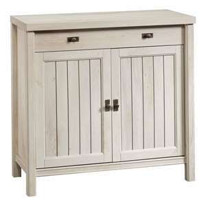 pemberly row coastal engineered wood accent chest in chalked chestnut