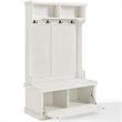 Pemberly Row Hall Tree in Distressed White