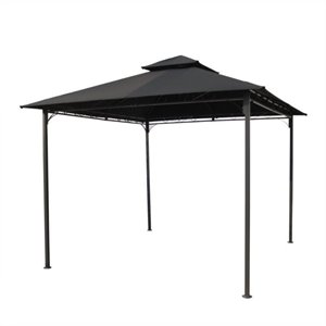 pemberly row outdoor canopy gazebo in black