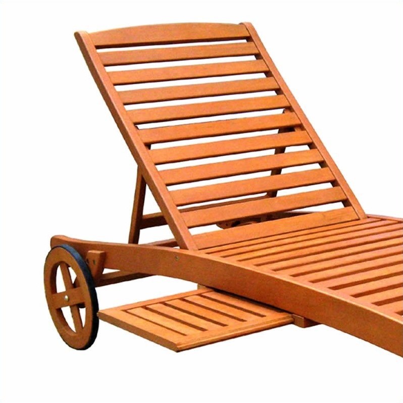 Pemberly Row Multi-Position Outdoor Chaise Lounge