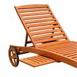 Pemberly Row Multi-Position Outdoor Chaise Lounge