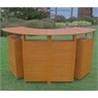 Pemberly Row Multi-Section Folding Bar Table