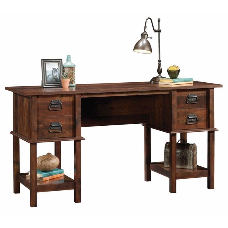 Pemberly Row Writing Desk in Curado Cherry 680270320925 | eBay